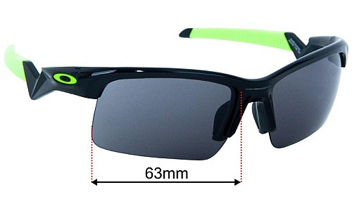 Oakley Capacitor OJ9013 Lentes de Repuesto 63mm wide 