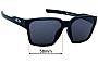 Sunglass Fix Verres de Remplacement pour Oakley Briza OO9497 - 58mm Wide 