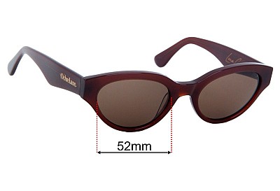 Ochre Lane Cocoa Ersatzgläser 52mm wide 