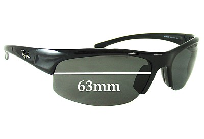 Ray-Ban RB4039 Verres de Remplacement 63mm wide 