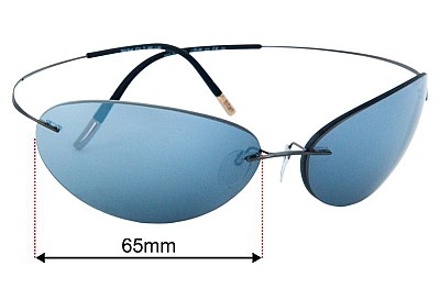 Silhouette TMA Must 8714 Lentes de Repuesto 65mm wide 