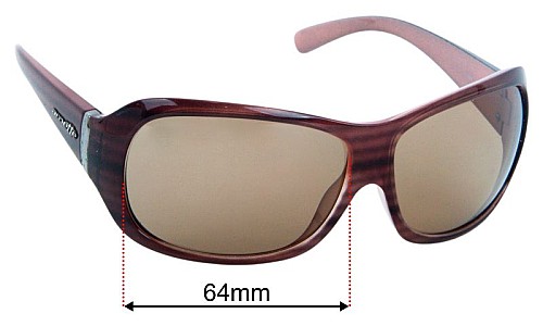 Arnette Myth AN4090 Ersatzlinsen 64mm wide 