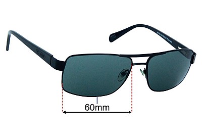 Bill Bass Airlie Replacement Lenses 60mm wide 