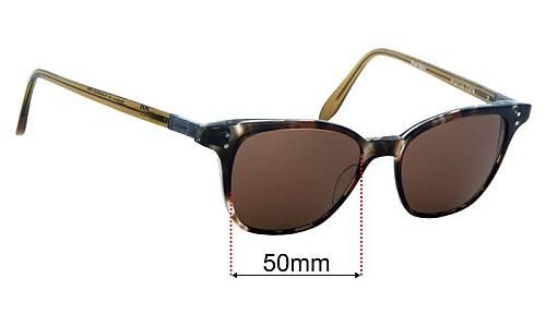Born In Brooklyn  Marine Park Replacement Lenses 50mm wide 