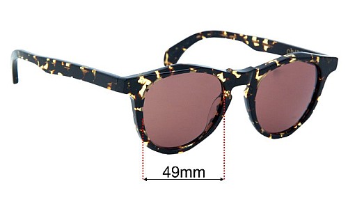 Childe Vocal Replacement Lenses 49mm wide 