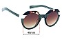Sunglass Fix Verres de Remplacement pour Kaleos Kaleos Grayson - 48mm Wide 