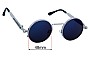 Sunglass Fix Replacement Lenses for Kingseven  N7579 - 48mm Wide 