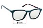 Sunglass Fix Ersatzgläser für Lacoste L947S - 54mm Wide 