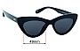 Sunglass Fix Verres de Remplacement pour Local Supply AMS - 49mm Wide 