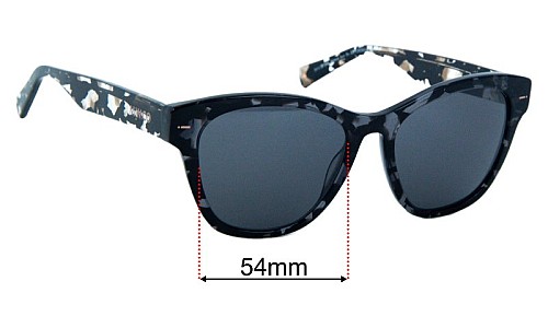 Mimco Sun Rx 02  Replacement Lenses 54mm wide 