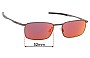 Sunglass Fix Replacement Lenses for Oakley Barrelhouse OX3173 - 52mm Wide 