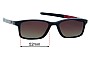 Sunglass Fix Verres de Remplacement pour Oakley Gauge 7.1 OX8112 - 52mm Wide 