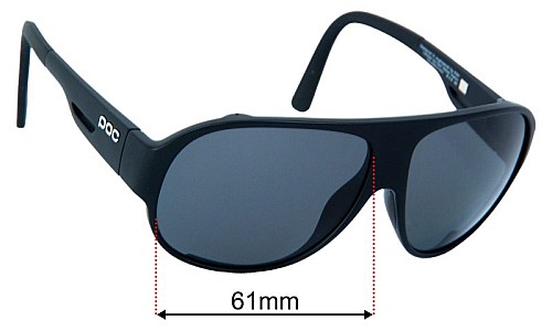 POC Nivalis Replacement Lenses 61mm wide 