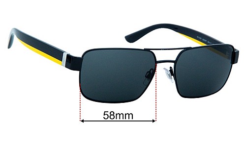 Polo Polo PH 3161 Replacement Lenses 58mm wide 