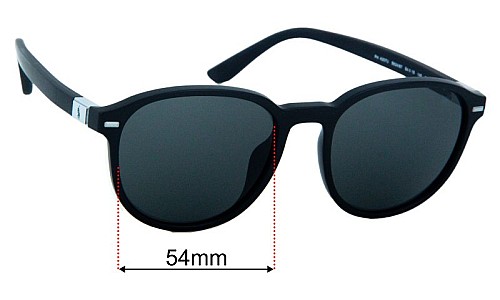 Polo Polo PH 4207U Lentes de Repuesto 54mm wide 