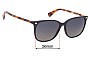 Sunglass Fix Replacement Lenses for Ralph Lauren RA 5293 - 56mm Wide 