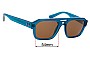 Sunglass Fix Replacement Lenses for Ray-Ban RB4397 Corrigan - 54mm Wide 