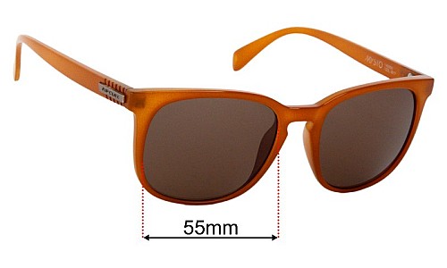 Rip Curl Mysto Replacement Lenses 55mm wide 