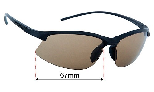 Serengeti Winslow Replacement Lenses 67mm wide 