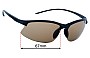 Sunglass Fix Replacement Lenses for Serengeti Winslow - 67mm Wide 
