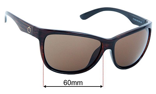 Ugly Fish PT6544 Replacement Lenses 60mm wide 