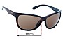 Sunglass Fix Replacement Lenses for Ugly Fish PT6544 - 60mm Wide 