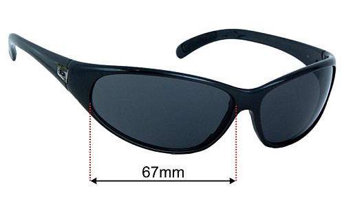 Bolle Boa New Style Replacement Lenses 67mm wide 
