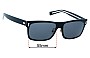Sunglass Fix Ersatzgläser für Christian Dior Homme Black Tie 2.0SB - 55mm Wide 