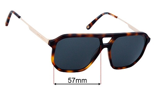 Marcel Ostertag Tumelo R21 Lentilles de Remplacement 57mm wide 