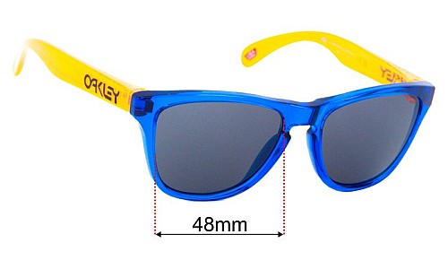 Oakley Frogskins XXS OJ9009 Ersatzlinsen 48mm wide 