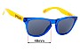 Sunglass Fix Ersatzgläser für Oakley Frogskins XXS OJ9009 - 48mm Wide 