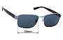 Sunglass Fix Replacement Lenses for Ray-Ban RB3750 - 59mm Wide 