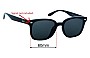 Sunglass Fix Replacement Lenses for Ray-Ban RB4461D - 64mm Wide 
