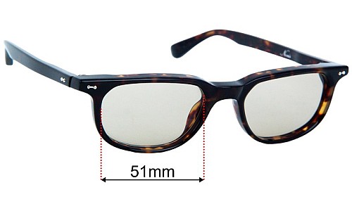 Chimi Novis Lentes de Repuesto 51mm wide 