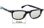 Sunglass Fix Lentes de Repuesto para Chimi Novis - 51mm Wide 