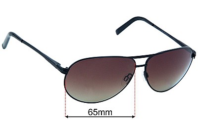 Dot Dash Buford T Verres de Remplacement 65mm wide 