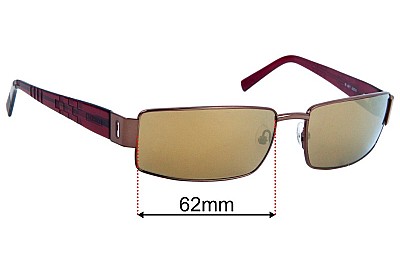 Fujiwara FJ 4977 Ersatzgläser 62mm wide 