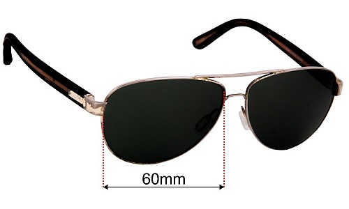 Gidgee Equator Replacement Lenses 60mm wide 