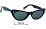Sunglass Fix Replacement Lenses for Lucy Folk Slice Of Heaven - 52mm Wide 