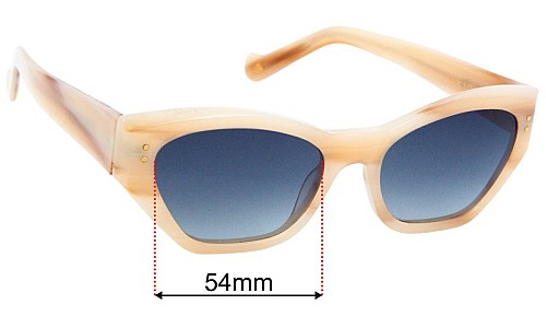 Luv Lous Sydney Replacement Sunglass Lenses  - 54mm 