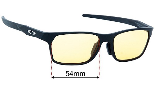 Oakley Hex Jector A OX8174F Replacement Lenses 54mm wide 