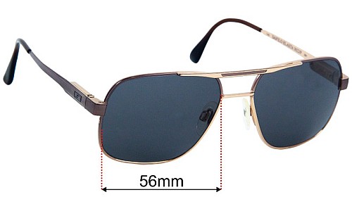 Safilo Elasta 3022/P Lentes de Repuesto 56mm wide 