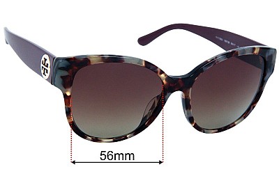 Tory Burch TY7155U Lentes de Repuesto 56mm wide 