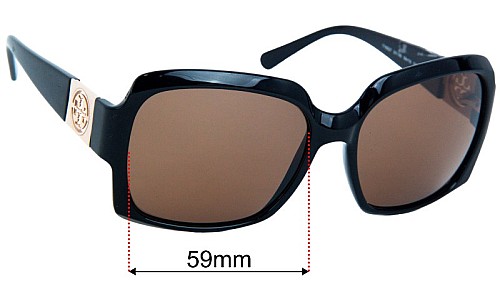 Tory Burch TY9027 Lentes de Repuesto 59mm wide 