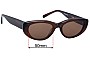Sunglass Fix Ersatzgläser für Velvet Canyon  Mirage - 50mm Wide 