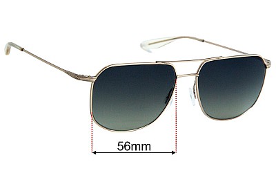 Barton Perreira Javelin Replacement Lenses 56mm wide 