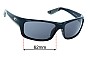 Sunglass Fix Ersatzgläser für Costa Del Mar Jose PRO - 62mm Wide 