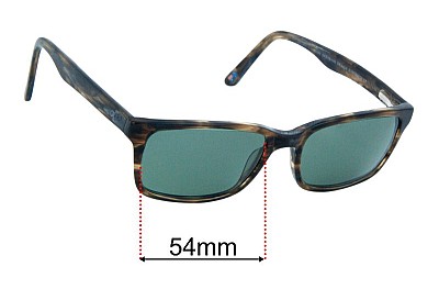 Dirty Dog Chewie Lentes de Repuesto 54mm wide 