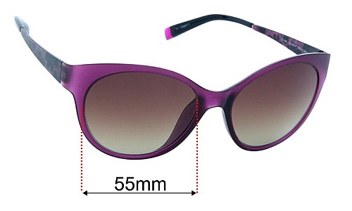 Esprit ET17886 Replacement Lenses 55mm wide 