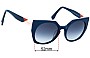 Sunglass Fix Replacement Lenses for Fendi FF 0151/S - 52mm Wide 
